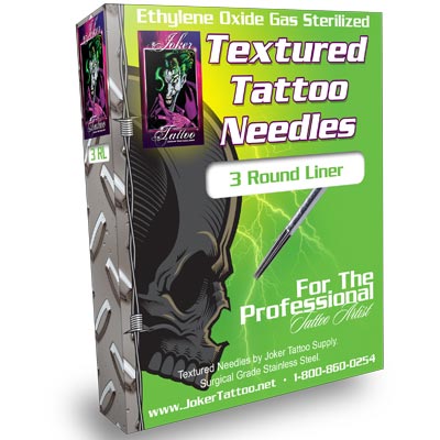 Round Liner Textured Tattoo Needles
